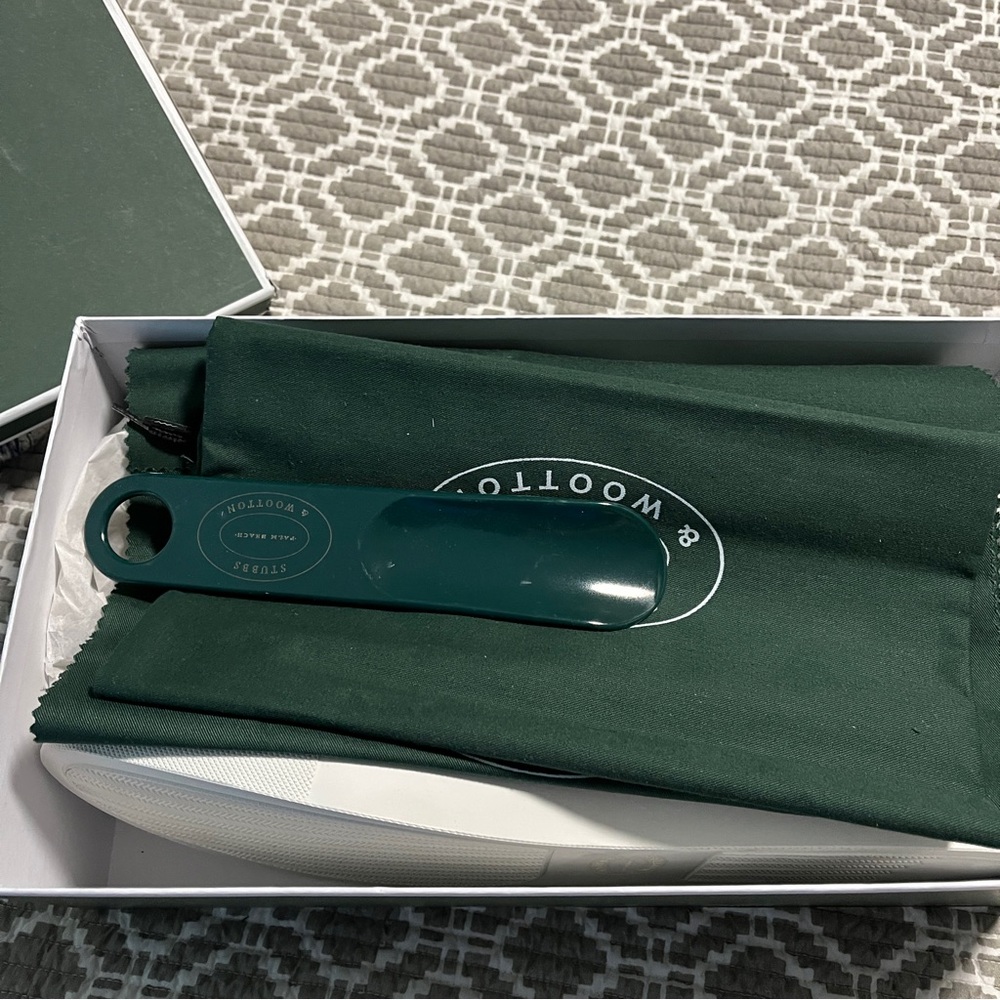 Stubbs & Wootton Green Crest Martial size 13 Men’s Brand New in Box rubber sole - Picture 2 of 15